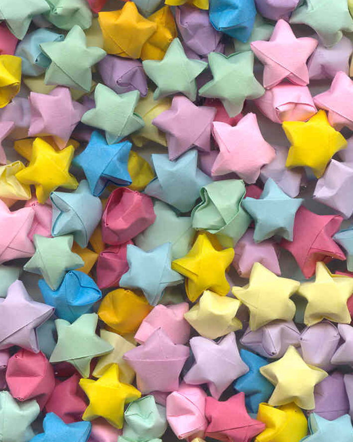 Stjerner av papir